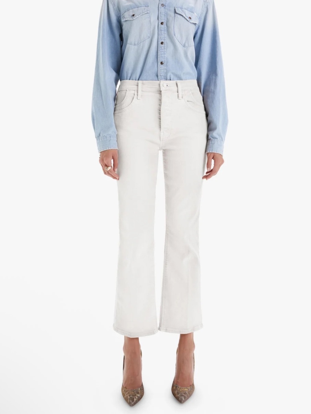 Mother STASH tripper ankle denim jeans 27